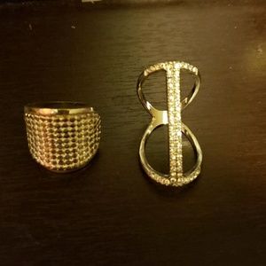 Two rings size 7